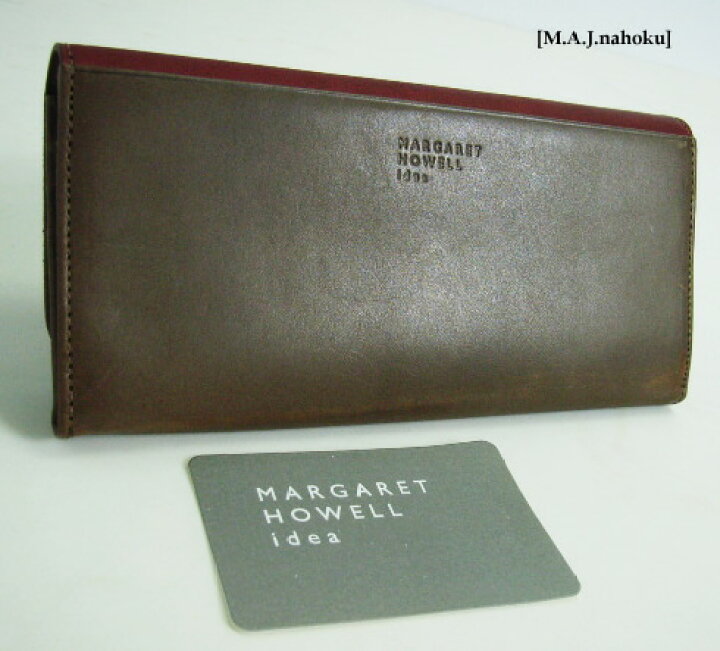 楽天市場】721新品☆マーガレット・ハウエル MARGARET HOWELL☆本革長 