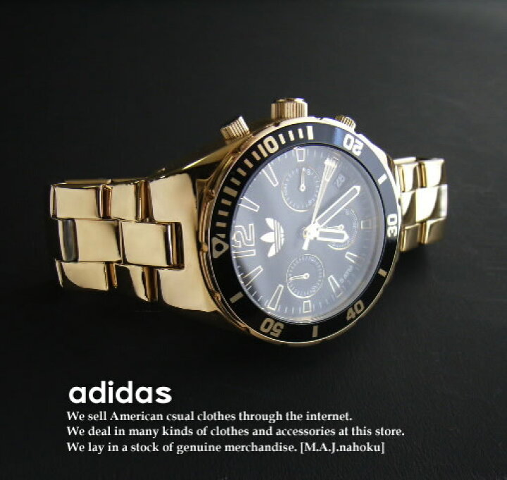楽天市場】2481新品☆アディダス adidas☆時計 クロノグラフ【ADH2747  