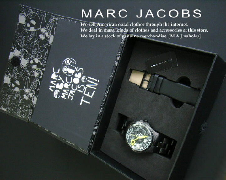 楽天市場】2477新品☆マークジェイコブス MARC JACOBS☆時計 黒換 