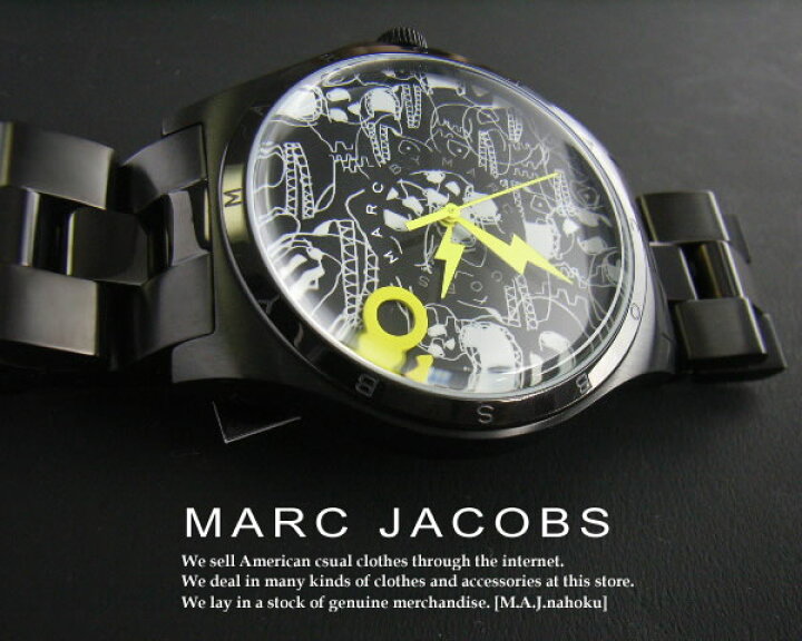 楽天市場】2477新品☆マークジェイコブス MARC JACOBS☆時計 黒換 