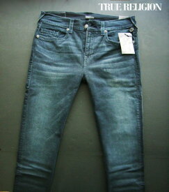 8576新品★トゥルーレリジョン TRUE RELIGION★ヴィンテージデニム3212 ROCCO NO FLAP SN★濃色系★36★MENS