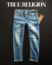 6464-5新品★トゥルーレリジョン TRUE RELIGION★子供ヴィンテージデニム2701 SKINNY BIG T★BOYS