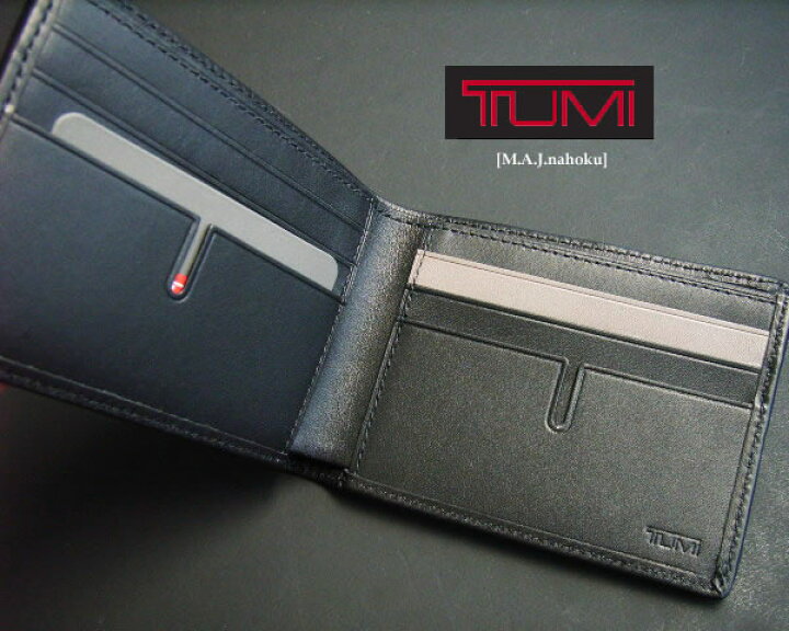 楽天市場】7819新品☆トゥミ TUMI☆デザイン2折財布柄3109☆黒系 