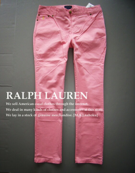 楽天市場】2110新品☆ラルフローレン RALPH LAUREN☆デザインパンツ  