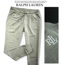 3438-9新品★ラルフローレン RALPH LAUREN★ロゴトレパン2704★ライトグレー★WOMENS