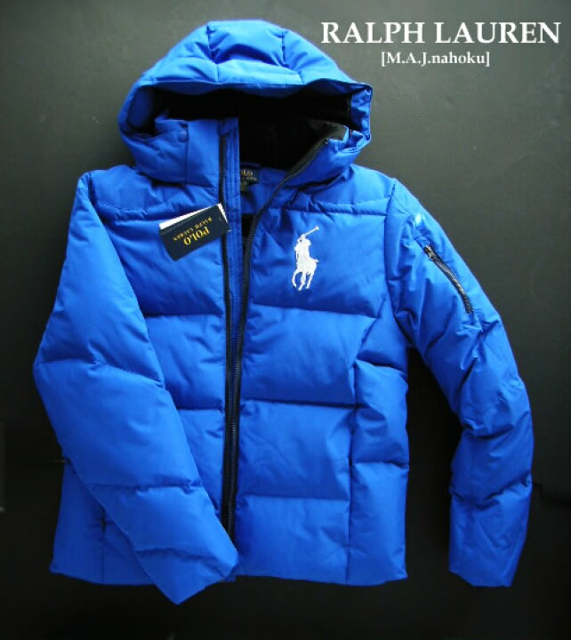 楽天市場】3826新品☆ラルフローレン RALPH LAUREN☆胸BIGロゴダウン  