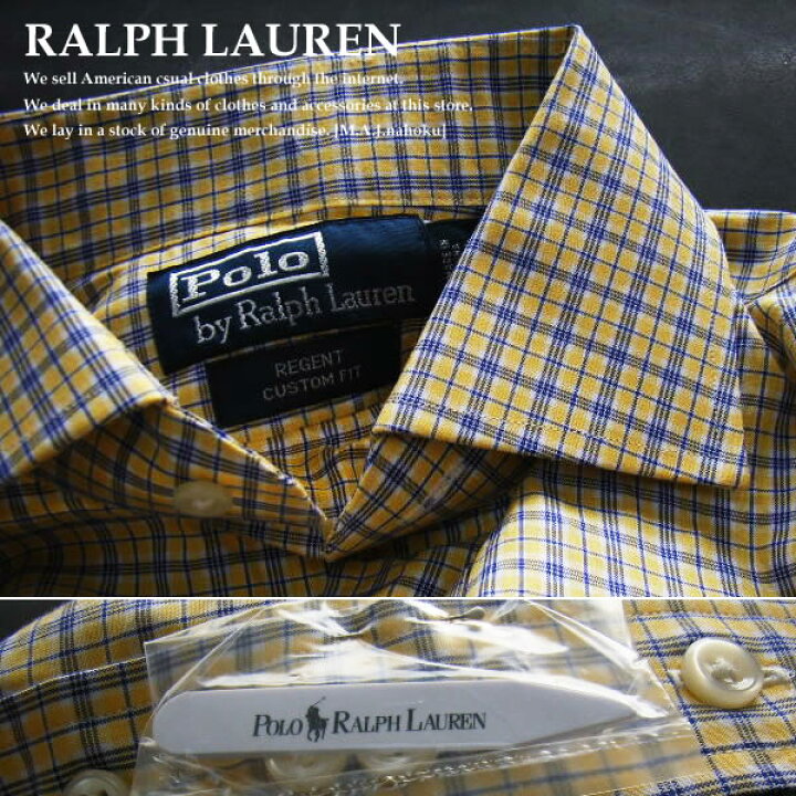 楽天市場】1681新品☆ラルフローレン RALPH LAUREN☆チェックシャツ  