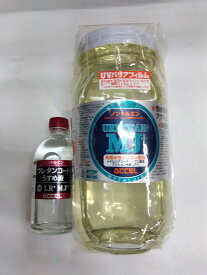 ACCEL アクセル ウレタンコートMJ+ 700ml（ノントルエン）+ウレタンコ-トLR+MJ+専用薄め液100mlセット