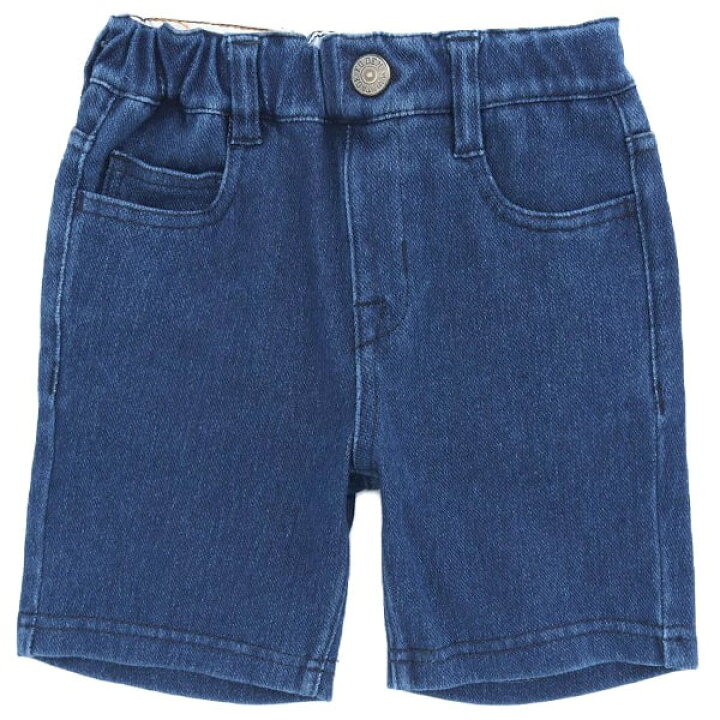 楽天市場】【割引商品】 デニム ニット ハーフ パンツ 5分丈 キッズ  