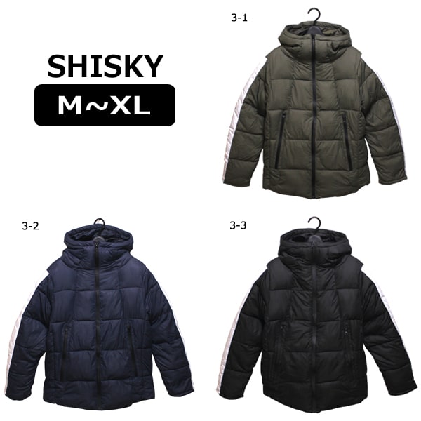 SHISKY シスキー：アウター コート 黒 Mサイズ - アウター