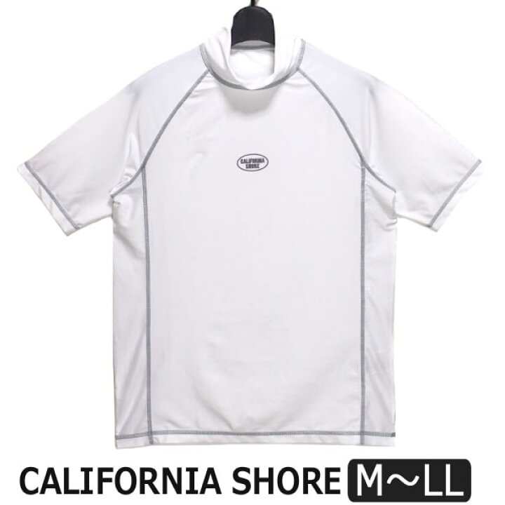 楽天市場 メンズ 水着 カリフォルニアショア 半袖 ラッシュガード M L Ll Wt ホワイト 428 9 California Shore メンズ水着 大きいサイズあり 半袖ラッシュガード 紳士 男性 トップス ラッシュ 白 Zz701 すまいるまこ