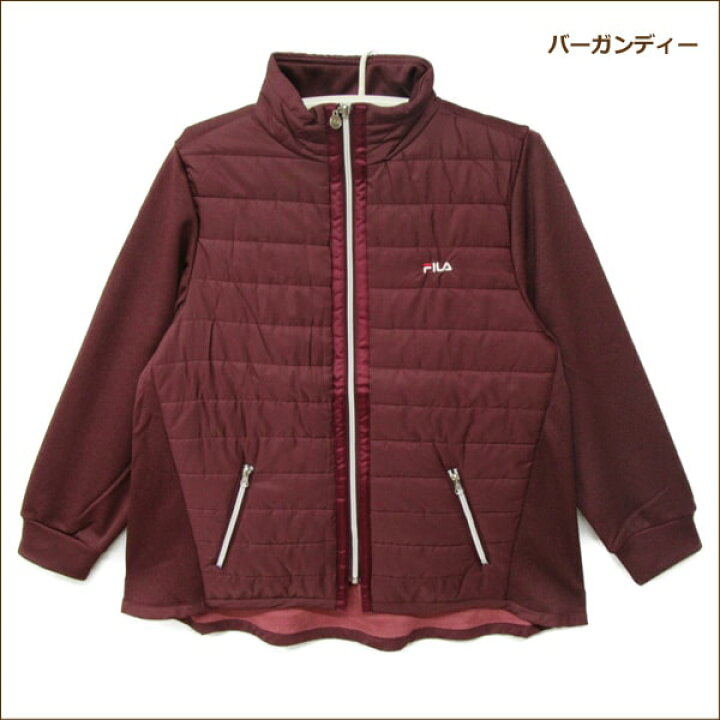 楽天市場】レディース FILA UV発熱綿エアライトジャケット LL 3L 13号 
