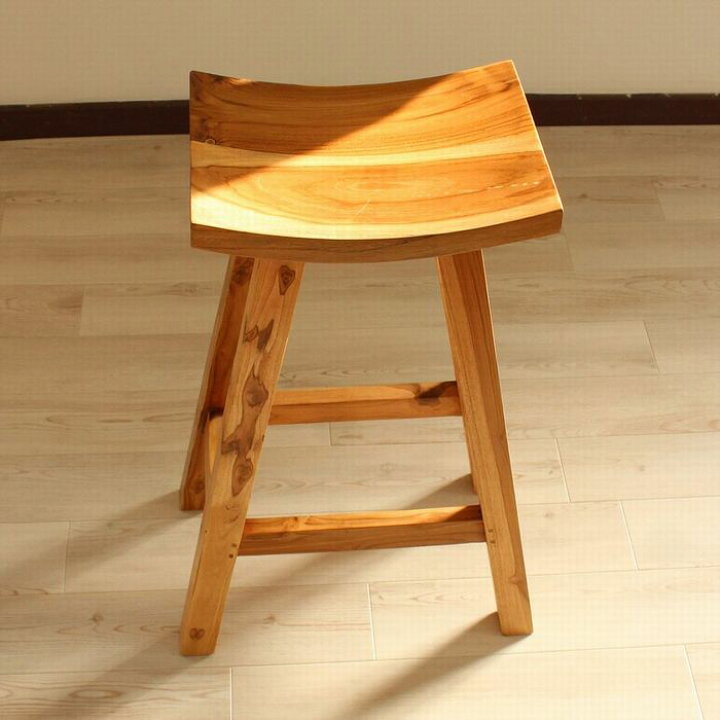 楽天市場】アジアン家具 カウンターチェア 木製 おしゃれ 椅子 