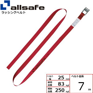 bVOxg Eh^Cv 25mm 7m  allsafe I[Z[t xgג@