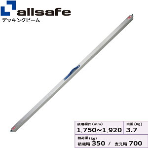 �f�b�L�~�j SS�T�C�Y �g�p�͈� 1,750�`1,920mm allsafe �I�[���Z�[�t �f�b�L���O�r�[��