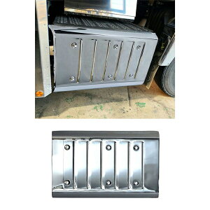 メッキマフラーカバー ふそう大型’17スーパーグレートH29.5〜 540205 ジェットイノウエ メッキマフラーカバー '17スーパーグレート 540205