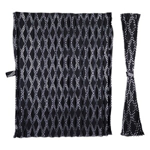 ルームカーテン ハイルーフ(1200×1400mm)歌舞伎 シルバー 2枚入 ルームカーテン トラックカーテン トラック用品