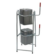 二段式一斗缶スタンド 二段式一斗缶スタンド 一斗缶保管