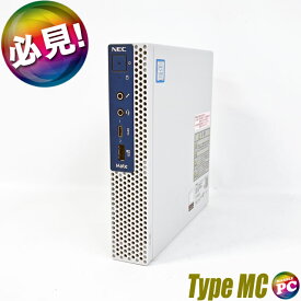中古デスクトップパソコン NEC Mate タイプMC MKL31/C【中古】Windows11-Proセットアップ済み メモリ8GB NVMe SSD256GB Core i3 第8世代 WPS Office付き 中古パソコン NEC メイト Type-MC MKL31 コアi3 超小型 デスクトップPC 初期設定済み 送料無料