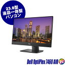 【中古】 Dell OptiPlex 7460 AIO(All-In-One)【訳】タッチパネル対応 フルHD 23.8インチ液晶一体型 中古デスクトップパソコン SSD256GB メモリ8GB Core i5 第8世代搭載 WPS Office付き 中古パソコン Windows11-Pro WEBカメラ Bluetooth 無線LAN