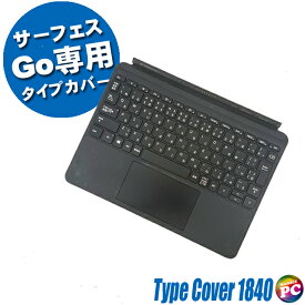 【中古】 Microsoft Surface Type Cover Model 1840 Black マイクロソフト純正 サーフェスGo専用キーボード タイプカバー ブラック(黒)