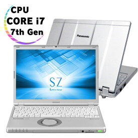 【中古】 Panasonic Let's note CF-SZ6 液晶12インチ 中古ノートパソコン SSD512GB メモリ16GB Core i7搭載 Windows11-Pro 中古パソコン WPS Office付き WUXGA12.1型 WEBカメラ Bluetooth 無線LAN LTE(SIMフリー) パナソニック レッツノート