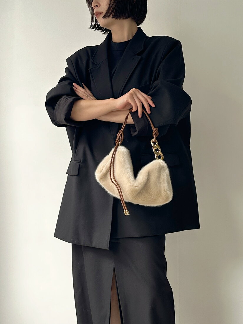 楽天市場 | インポートセレクトmusee - 【a point etc】エコファーバッグ 