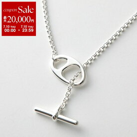 HERMES エルメス ネックレス CHAINE DANDRE PUNK 44cm シェーヌダンクル パンク H124204B メンズ チェーン トグル silver925 シルバー【dc_kikaku】