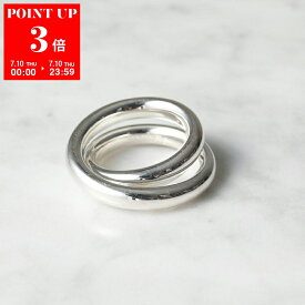 HERMES エルメス リング ヴェルティージュ Vertige Ring H104261B レディース 2連 指輪 アクセサリー silver925 シルバー【po_sannn】