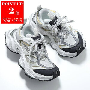 BALENCIAGA �o�����V�A�K �X�j�[�J�[ CARGO �J�[�S 785756 W2MV1 ���f�B�[�X ���[�J�b�g �_���[�W���H ���� 6cm �V���[�Y �C 9012/WHITE-GREY