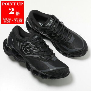 MIZUNO �~�Y�m �X�j�[�J�[ WAVE PROPHECY LS GTX �E�F�[�u �v���t�F�V�[ �S�A�e�b�N�X D1GA256001 �����Y ���[�J�b�g GORE-TEX 3.5cm �V���[�Y �C �u���b�N