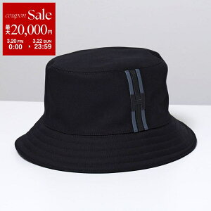 �y�ő�2���~OFF�N�[�|���ΏہE3/20�`3/22����zHERMES �G�����X �o�P�b�g�n�b�g �t���b�h H�X�g���C�v FRED H STRIPE H242069N �����Y �R�b�g�� H���S �h�J �A�b�v���P ���� �X�q 0257/NOIR-�m���[���ydc_kikak