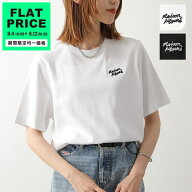 【10,000円均一価格・8/12-9時59分迄】MAISON KITSUNE メゾンキツネ Tシャツ HANDWRITING ハンドライティ…