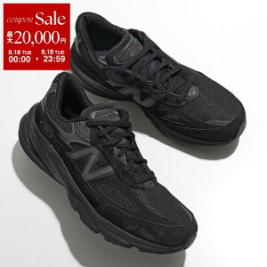 �y�ő�2���~OFF�N�[�|���ΏہE8/18����zNew Balance �j���[�o�����X �X�j�[�J�[ Made in USA 990v6 U990BB6 �����Y ���b�V�� �X�E�F�[�h ���[�X�A�b�v ���� �V���[�Y �C �I�[���u���b�N�y��B�z