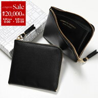 【最大2万円OFFクーポン対象・9/20限定】Wallet COMME des GARCONS ウォレット コムデギャルソン L字型ZI…