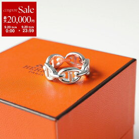 【最大2万円OFFクーポン対象・9/20限定】HERMES エルメス リング アンシェネ PM Enchainee Ring シェーヌダンクル H109507B メンズ アンカー チェーン 指輪 silver925 シルバー【dc_kikaku】