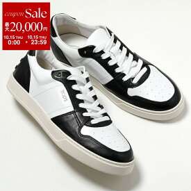 【最大2万円OFFクーポン対象・10/15限定】TODS トッズ スニーカー XXM04L0IF80OPX メンズ レザー ローカット レースアップ ロゴ 靴 0002 OPX-NERO