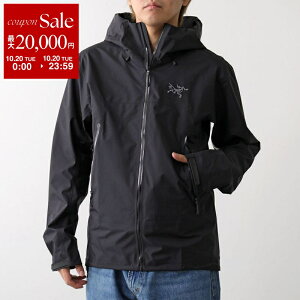 �y�ő�2���~OFF�N�[�|���ΏہE10/20����zARC'TERYX �A�[�N�e���N�X �i�C�����W���P�b�g Beta SL Jacket �x�[�^ X000009684 �����Y �t�[�h�t�� �W�b�v�A�b�v ���S�h�J GORE-TEX BLACK�ydc_kikaku�z