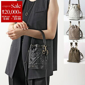 �y�ő�2���~OFF�N�[�|���ΏہE10/24�`25����zFENDI �t�F���f�B �V�����_�[�o�b�O MINI MON TRESOR �~�j ���� �g���]�[�� 8BS093 ANWT ���f�B�[�X �n���h�o�b�O ���U�[ FF���S �Y�b�J�� �В� �� �J���[5�F 