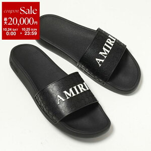�y�ő�2���~OFF�N�[�|���ΏہE10/24�`25����zAMIRI �A�~�� �V�����[�T���_�� MA QUAD POOL SLIDE AMFOSL1005 �����Y �X���C�h�T���_�� ���o�[ �X���b�p ���̃��S �V���[�Y �C 001/Black�ydc_kikaku�z