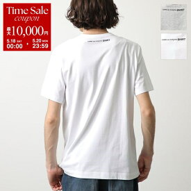 COMME des GARCONS SHIRT コムデギャルソン 半袖 Tシャツ FM T011 S24 メンズ クルーネック コットン ロゴT カラー2色