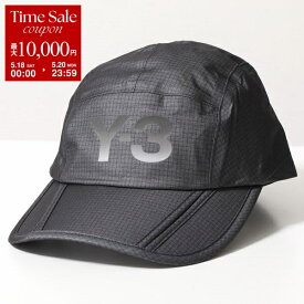 Y-3 ワイスリー ランニングキャップ RUNNING CAP IP1859 レディース ナイロン ゴアテックス ロゴ adizero 帽子 BLACK