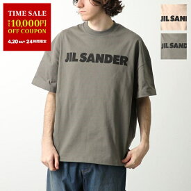 JIL SANDER ジルサンダー Tシャツ J21GC0001 J20215 メンズ 半袖 カットソー ロゴT コットン クルーネック カラー2色