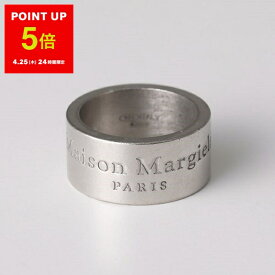 MAISON MARGIELA メゾンマルジェラ 11 リング SM1UQ0082 SV0158 メンズ ラージ アクセサリー 指輪 ロゴ silver925 951/シルバー【po_fifth】