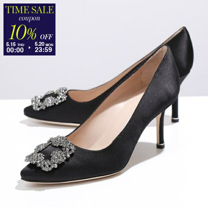 楽天市場】MANOLO BLAHNIK マノロブラニク パンプス HANGISI FMC SATIN 