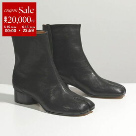 【6/15限定・最大2万円OFFクーポン配布中】MAISON MARGIELA メゾンマルジェラ S58WU0273 P3753 Tabi ヴィンテージレザー 足袋 タビブーツ 3cmヒール ショートブーツ 靴 レディース カラー3色 S58WU0273P3753T8013