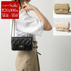 【6/15限定・最大2万円OFFクーポン配布中】AULENTTI オウレンティ ショルダーバッグ DI 2952 レディース ポシェット キルティング レザー チェーン 鞄 カラー7色