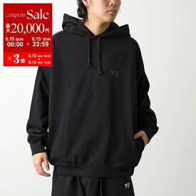 Y-3 ワイスリー フーディー M FT HOODIE JN4933 メンズ スウェット プルオーバー パーカー ロゴ BLACK【po_sannn】