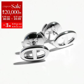 【6/15限定・最大2万円OFFクーポン配布中】HERMES エルメス ピアス シェーヌダンクル ファランドール Chaine dAncre TPM FARANDOLE H113502B レディース ミニ スタッド silver925 ロゴ シルバー【po_sannn】
