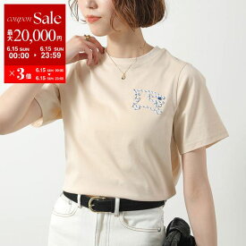 【6/15限定・最大2万円OFFクーポン配布中】BURBERRY KIDS バーバリー キッズ 半袖 Tシャツ 8100302 レディース ガールズ クルーネック コットン 刺繍 カットソー B8620/CALICO【po_sannn】